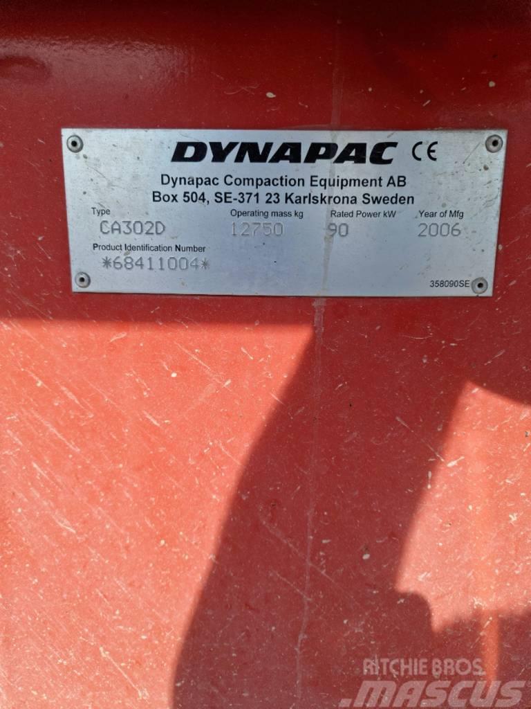 Dynapac CA 302 D Tahačové válce