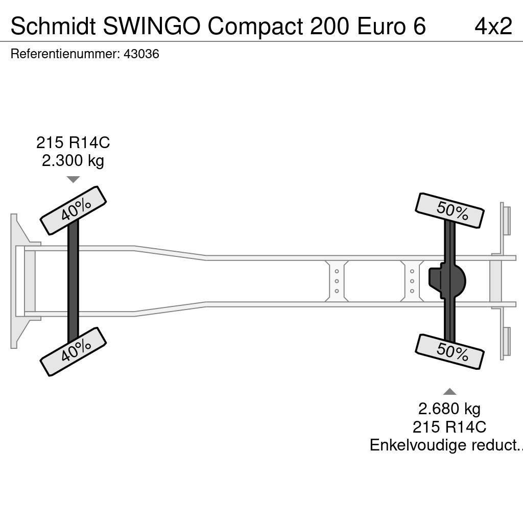 Schmidt SWINGO Compact 200 Euro 6 Zametací vozy
