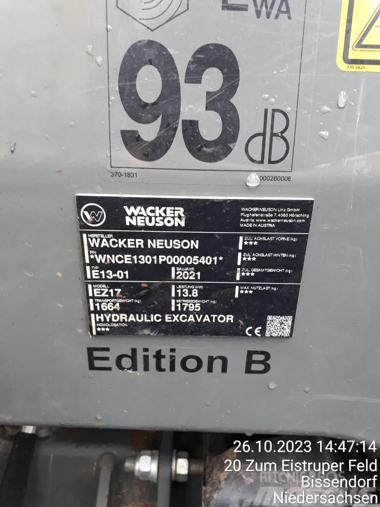 Wacker Neuson EZ 17 Pásová rýpadla