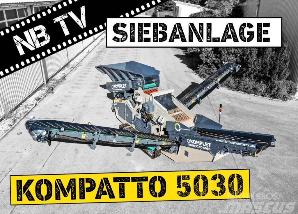 Komplet KOMPATTO 5030 Siebanlage - Kettenfahrwerk Třídiče