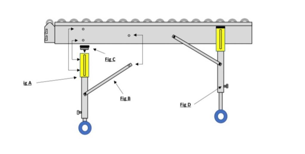  roller track conveyor roller conveyor Skladová technika - Ostatní