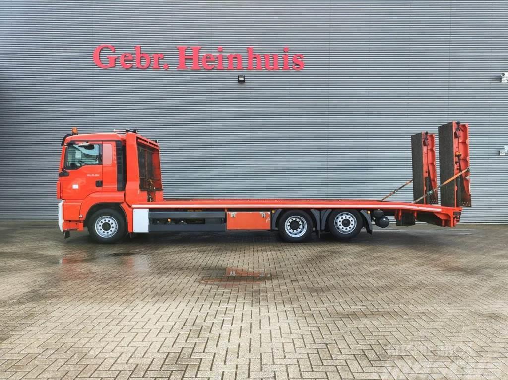 MAN TGS 26.360 6x2 Euro 5 Winch Ramps German Truck! Nákladní vozy na přepravu automobilů