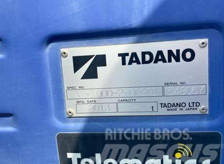 Tadano GR 1000 XL-2 Jeřáby pro těžký terén