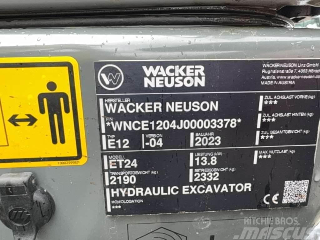 Wacker Neuson ET 24 Mini rýpadla < 7t