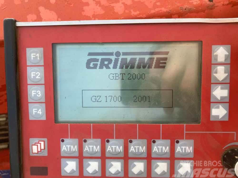 Grimme GZ 1700 DL Windrower Bramborové kombajny / sklízeče