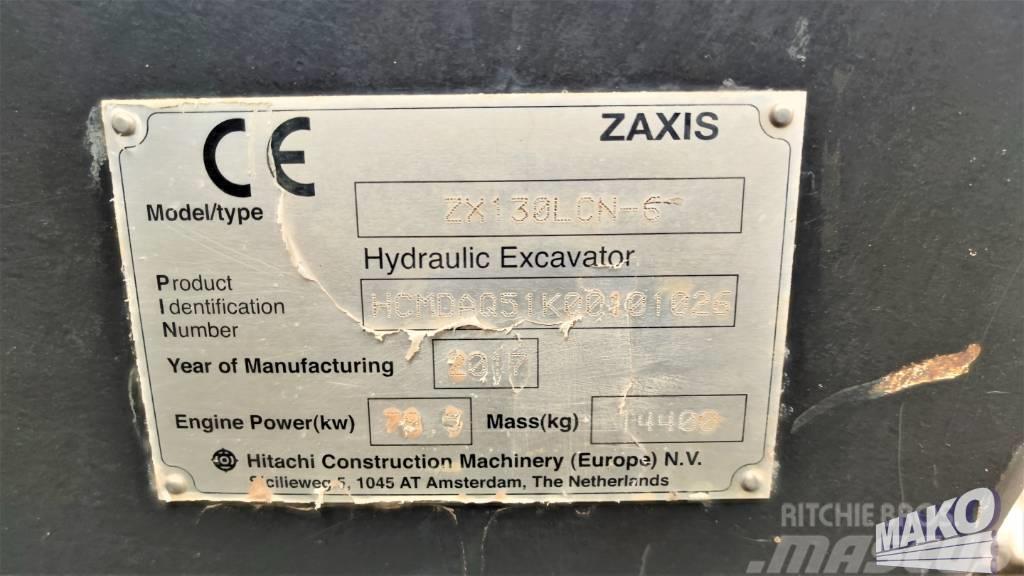 Hitachi ZX 130 LC N-6 Pásová rýpadla