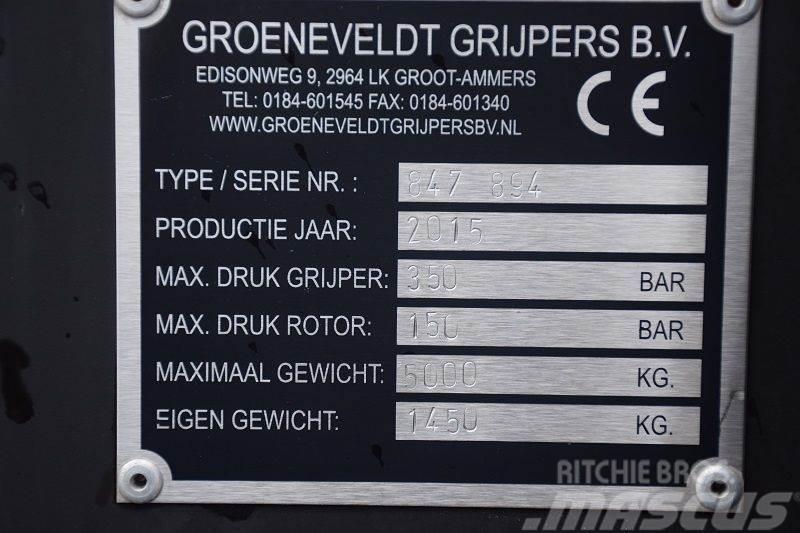  Groeneveldt houtgrijper EVAX 800-30-2-1650:894 Čelisti na papírové role