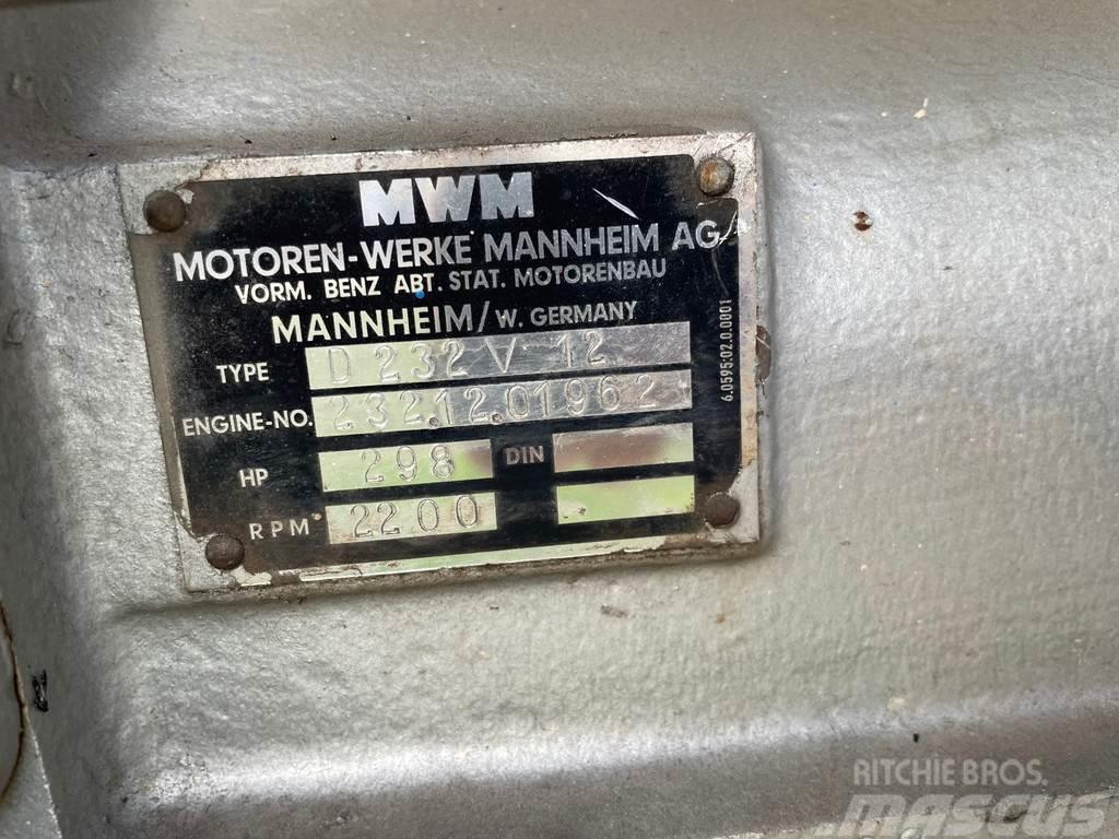 MWM D232 V12 PUMP USED Vodní čerpadla