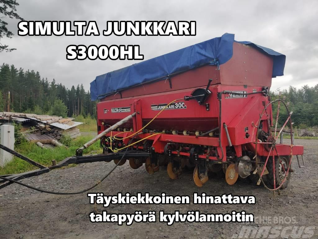 Simulta Junkkari S3000HL kylvölannoitin - VIDEO Kombinované secí stroje