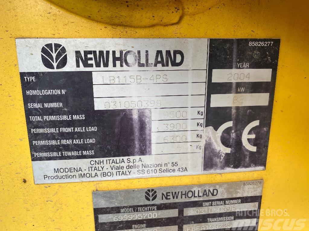 New Holland LB 115-4 PS Rýpadlo-nakladače
