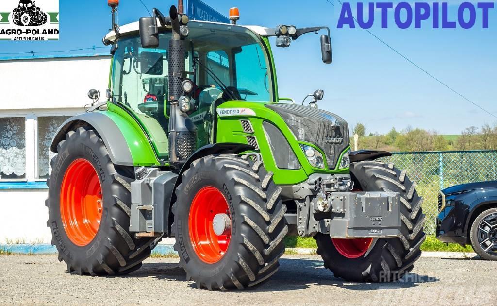 Fendt 513 VARIO - AUTOPILOT - 2016 ROK - ORYGINALNE OPON Traktory