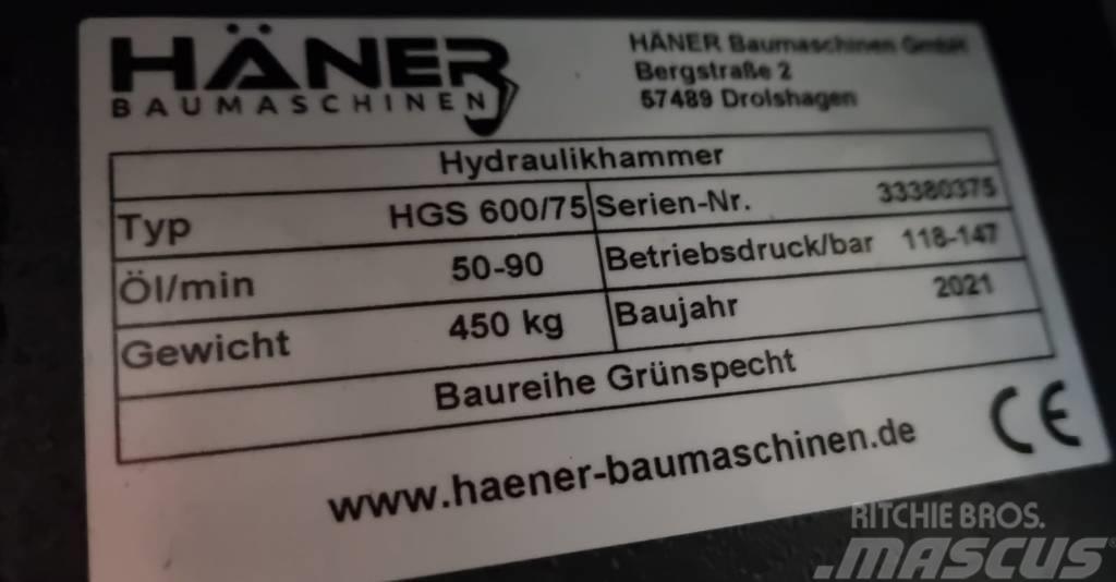  Häner HGS 600/75 Bourací kladiva / Sbíječky