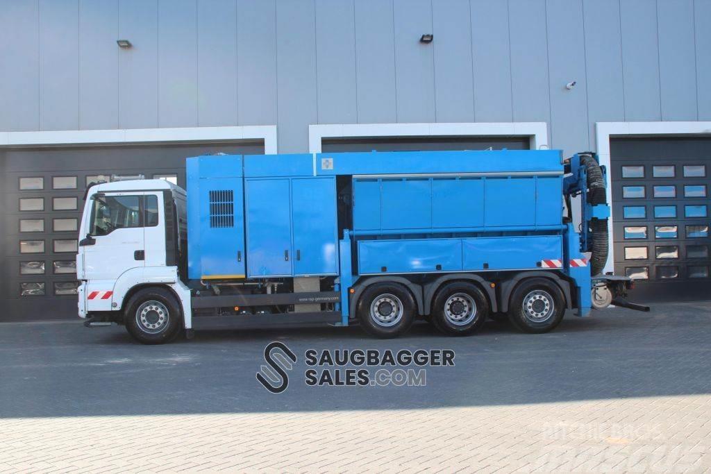 MAN TGS 35.480 RSP 2016 Saugbagger Kombinované/Čerpací cisterny