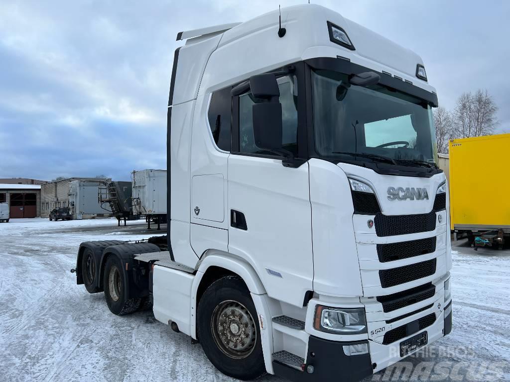 Scania S520A6X2NB EURO 6 ,full air, 9T front axel Tahače