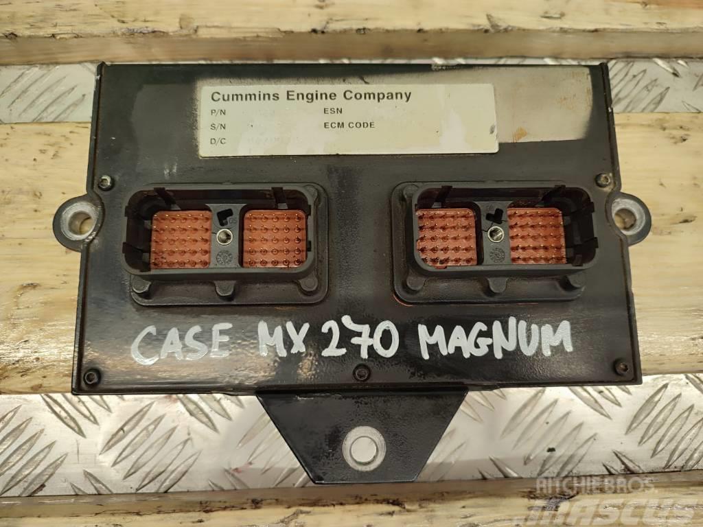 CASE MX 270 Magnum Cummins engine module controller Motory