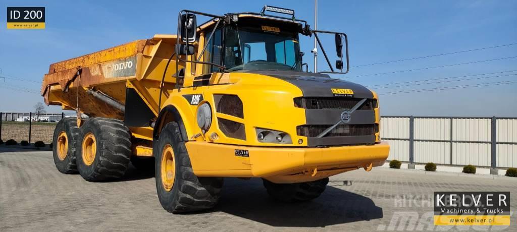 Volvo A30F with tailgate Kloubové dempry
