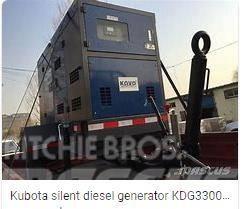 Kubota genset diesel generator set LOWBOY Naftové generátory