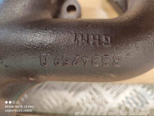 John Deere 6068 HRT 90 (R534259) exhaust manifold Motory