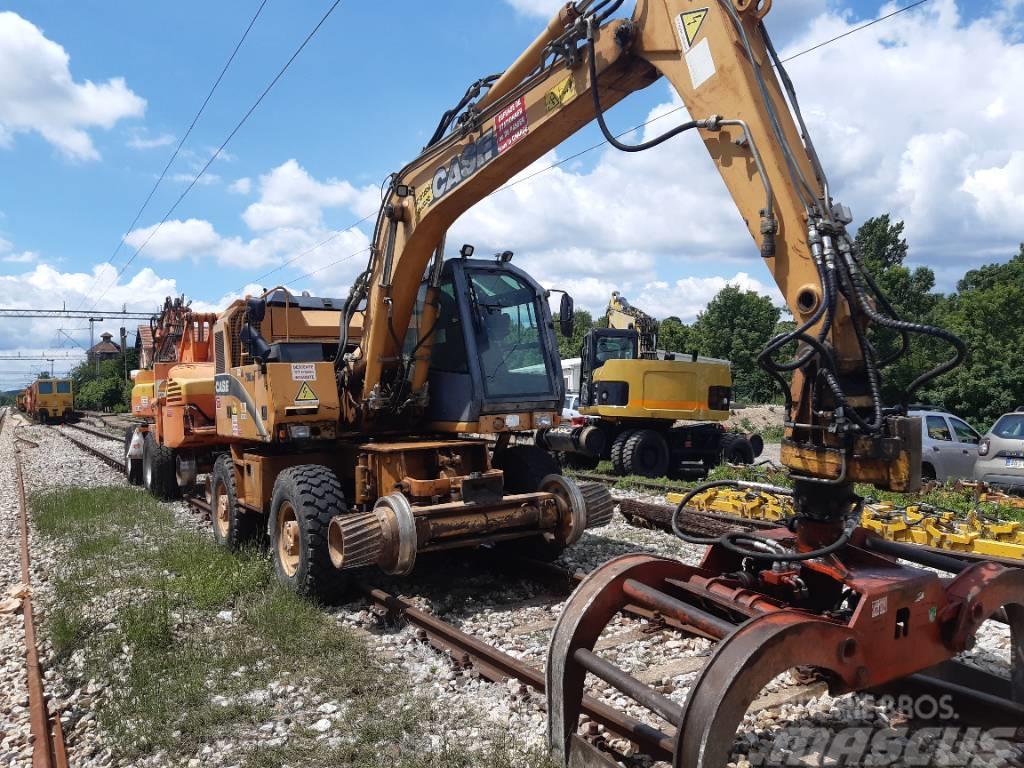 CASE 788 SR Rail Road Excavator Dvoucestná rýpadla