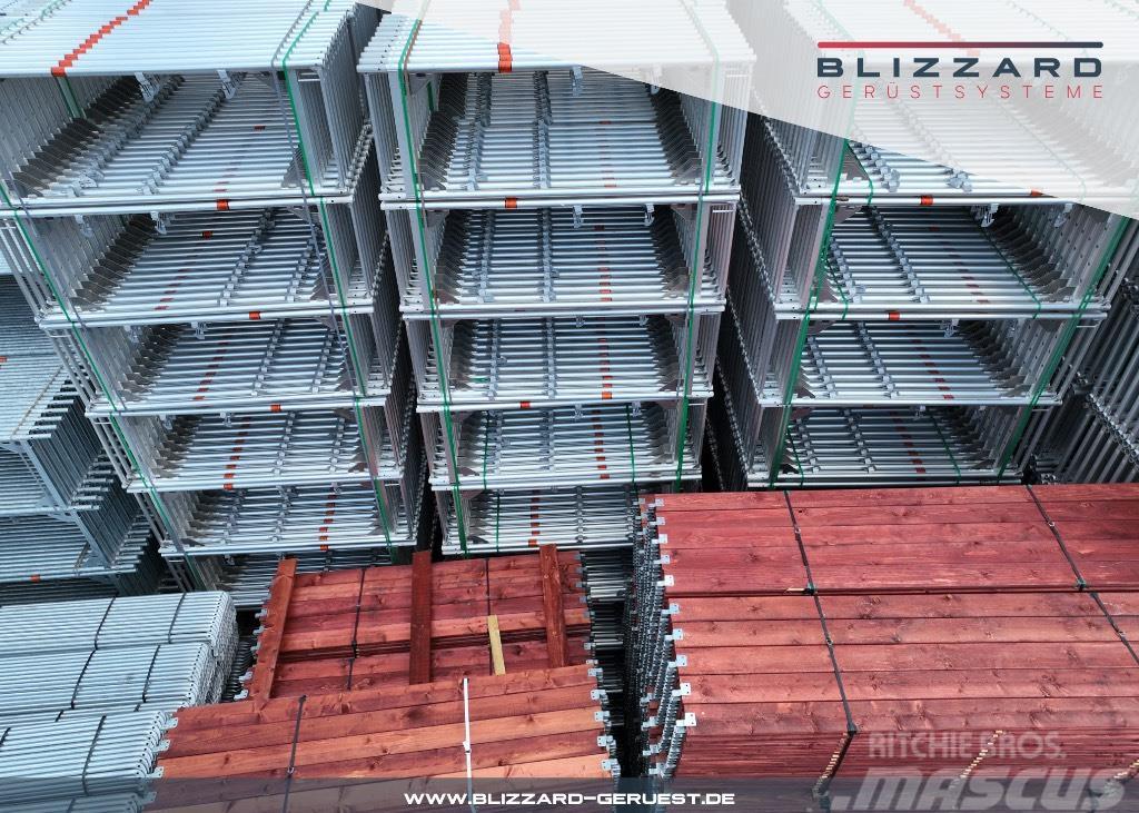 Blizzard S70 292,87 m² Alugerüst mit Holz-Gerüstbohlen Lešenářské zařízení