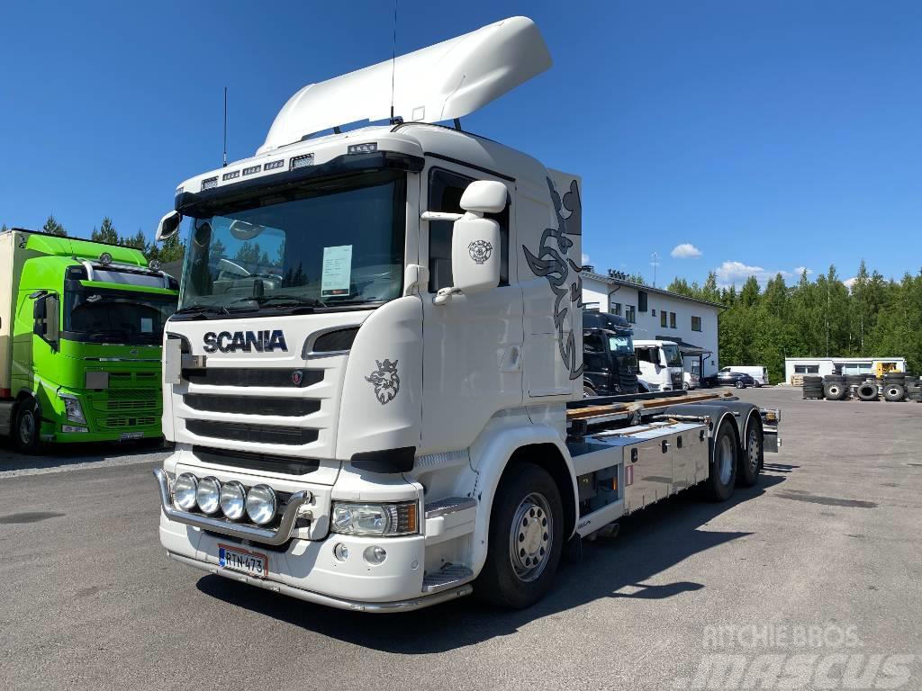 Scania R490 6x2*4 Kontejnerový rám/Přepravníky kontejnerů