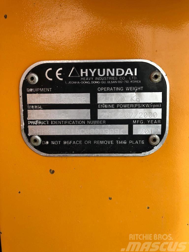 Hyundai HL 770-9 Kolové nakladače