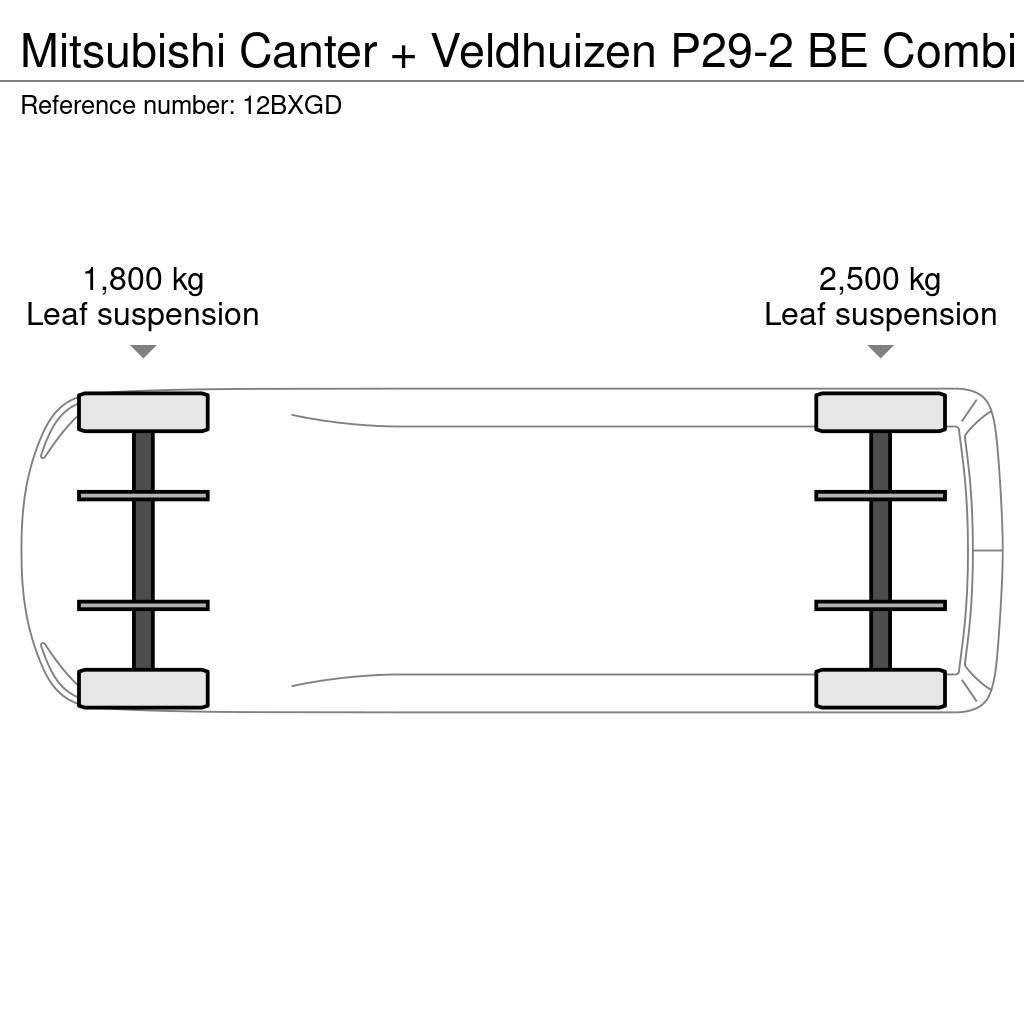 Mitsubishi Canter + Veldhuizen P29-2 BE Combi Další