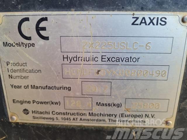 Hitachi ZX 225 US LC-6 Pásová rýpadla
