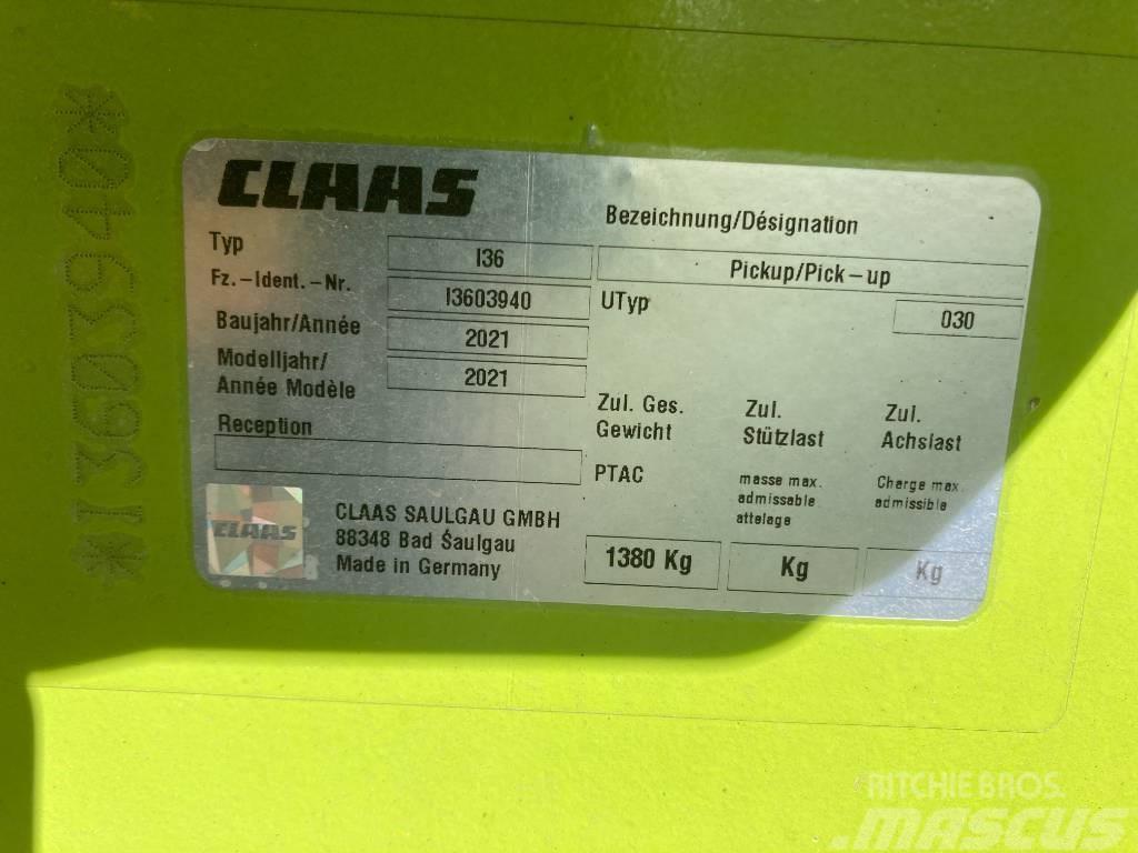 CLAAS PU 300 Samojízdné sekačky