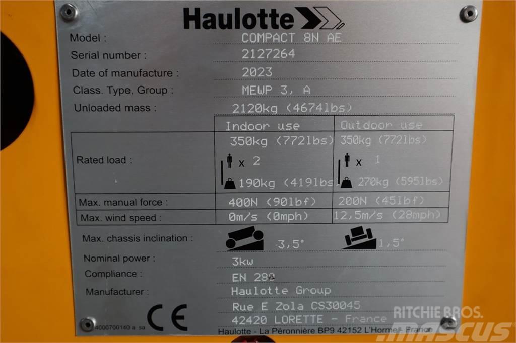 Haulotte Compact 8N Valid inspection, *Guarantee! 8m Workin Nůžková zvedací plošina