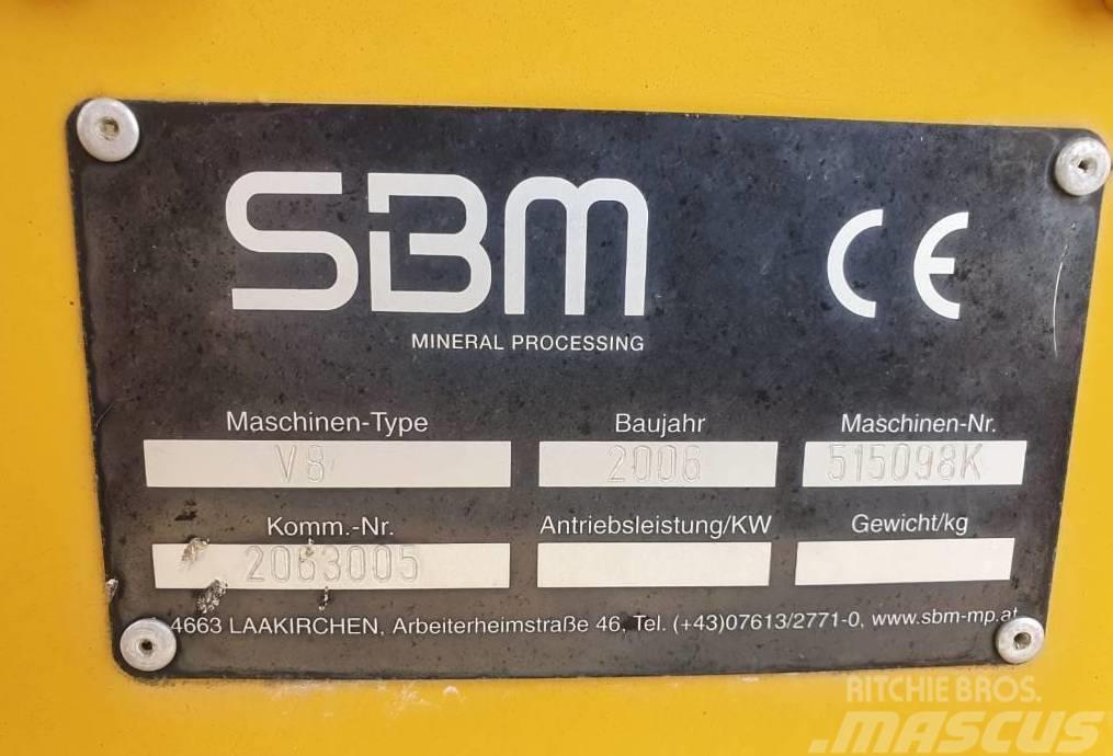 SBM V8 Drtící zařízení