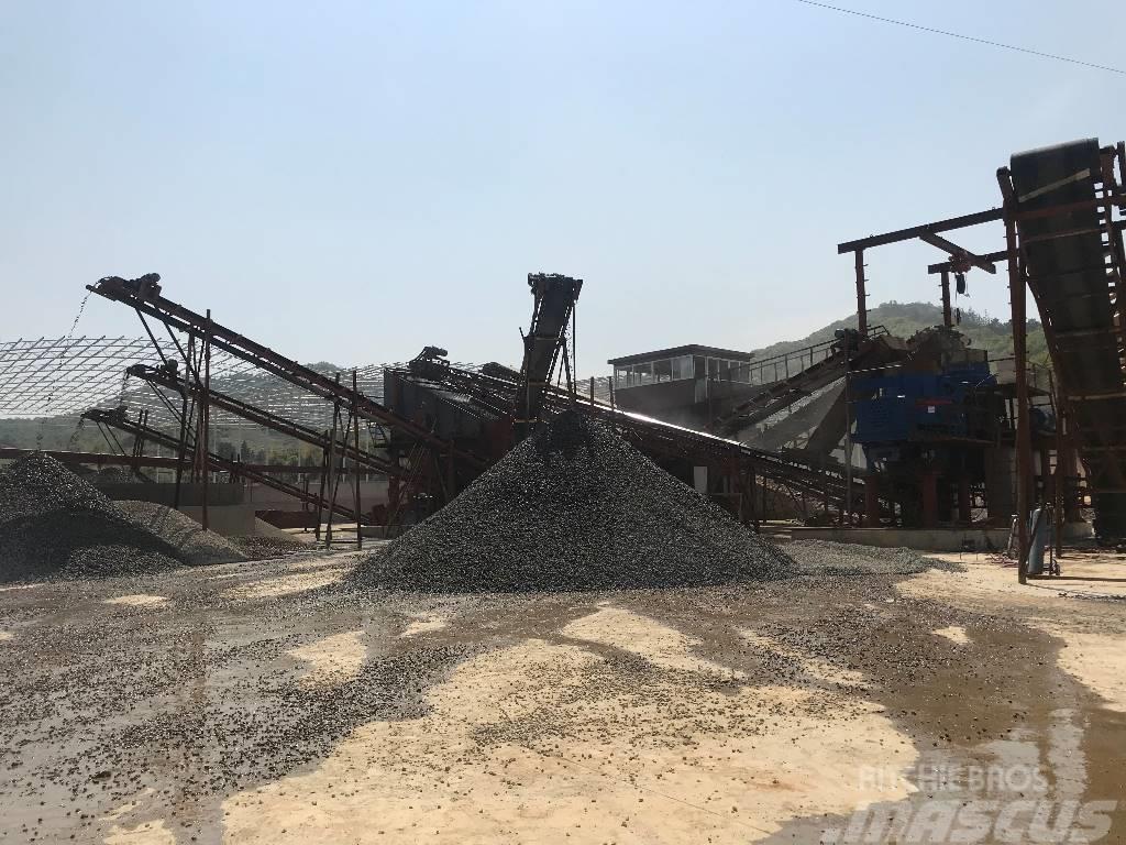 Kinglink 100 tph stone crushing production plant Linky na zpracování kameniva