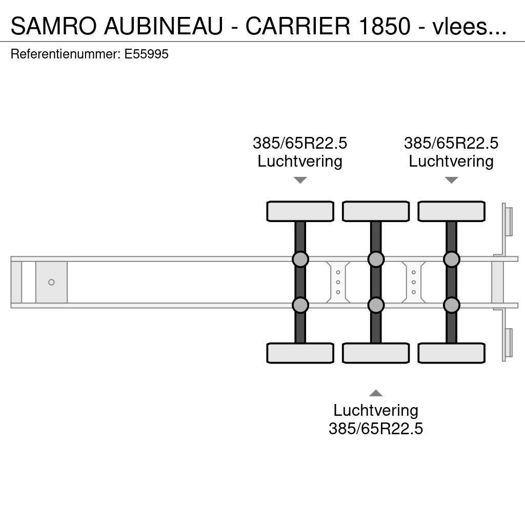 Samro AUBINEAU - CARRIER 1850 - vlees/viande/meat/fleisc Chladírenské návěsy