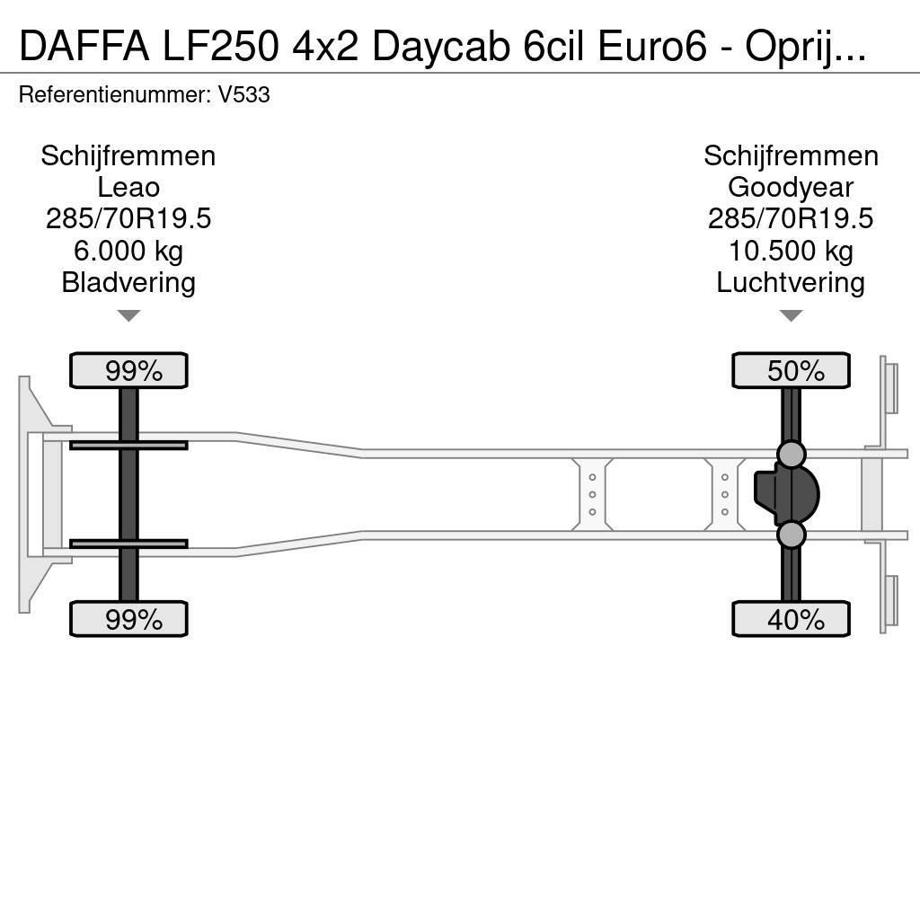 DAF FA LF250 4x2 Daycab 6cil Euro6 - Oprijwagen - Hydr Další