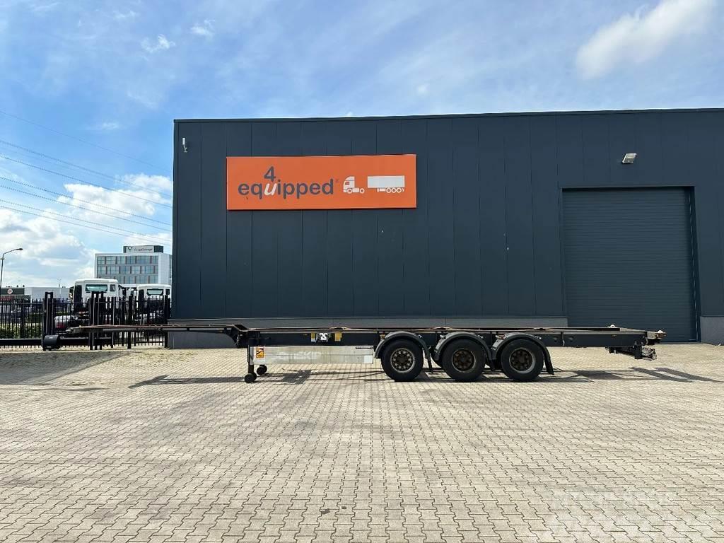 Schmitz Cargobull 45FT HC, empty weight: 4.240kg, BPW+drum, NL-chass Kontejnerové návěsy