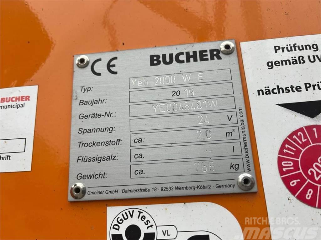 Bucher Gmeiner Streuer Streuautomat Yeti 2000 W E Další komunální stroje