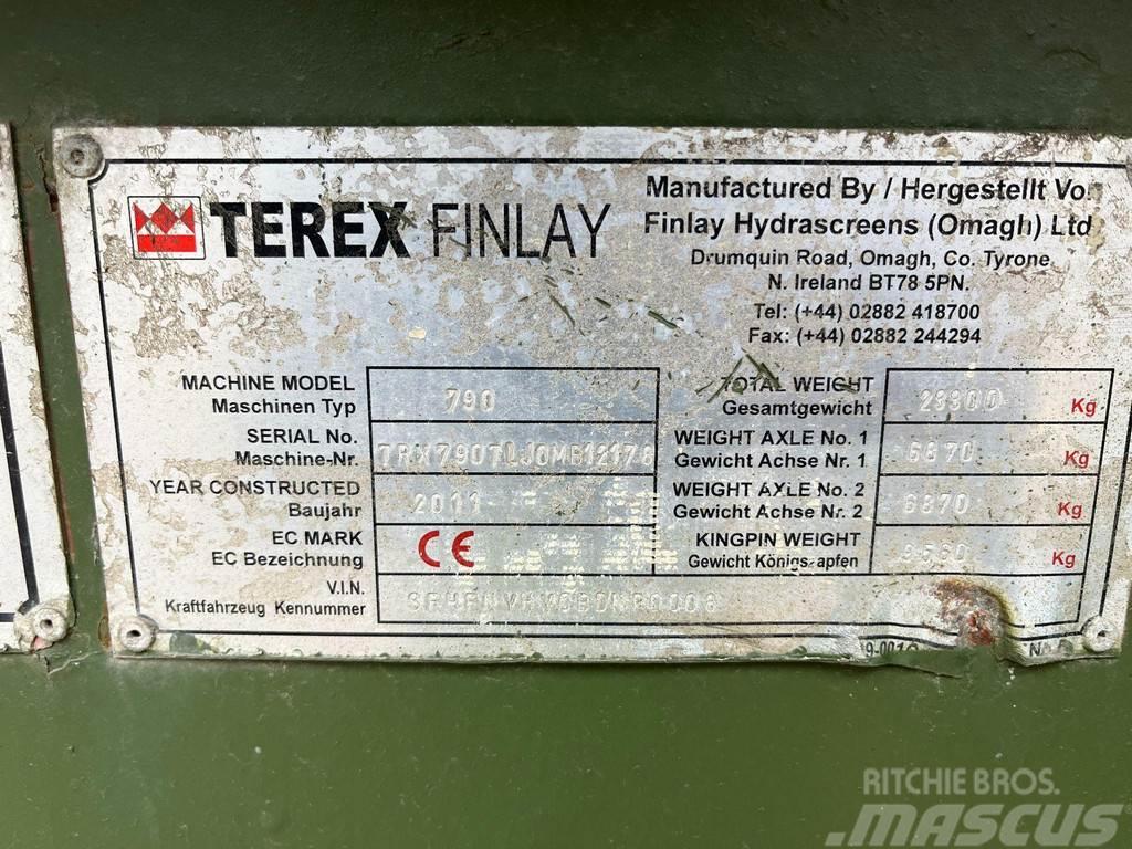 Terex Finlay 790 SCREENER PRODUCTIVITY UP TO 250 ton/h - Třídiče