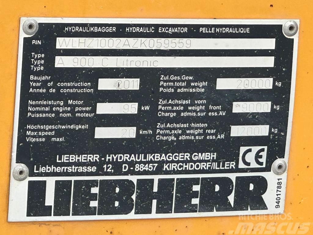 Liebherr A900 Excavator Speciální bagry