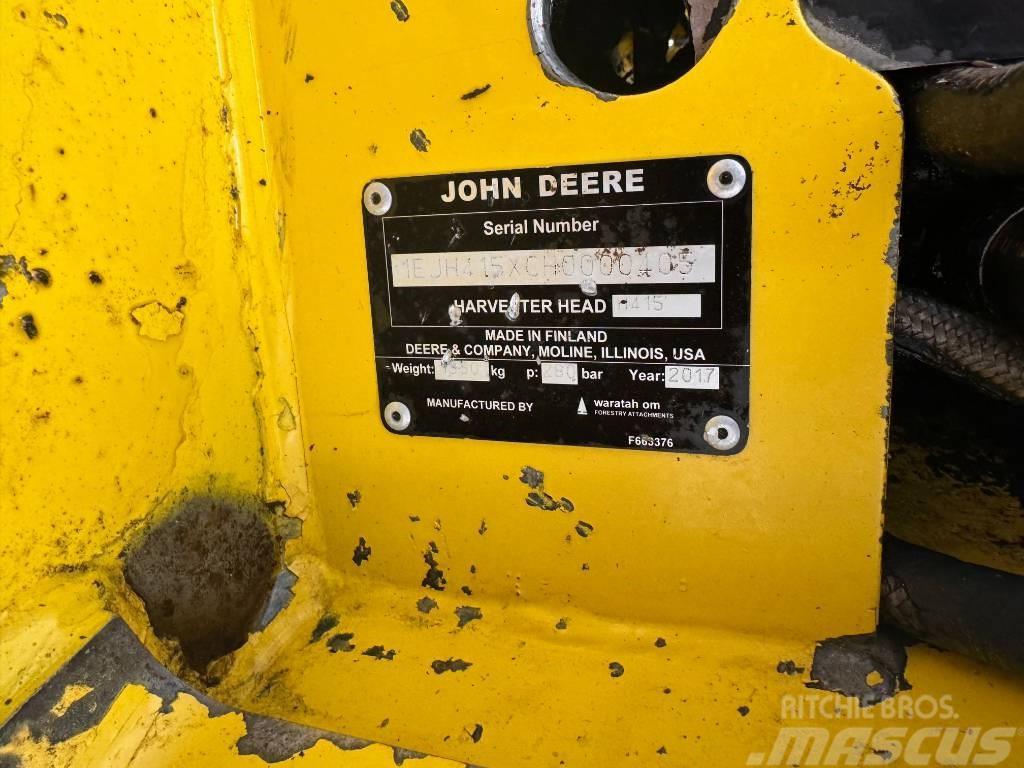 John Deere H 415 Těžební hlavy
