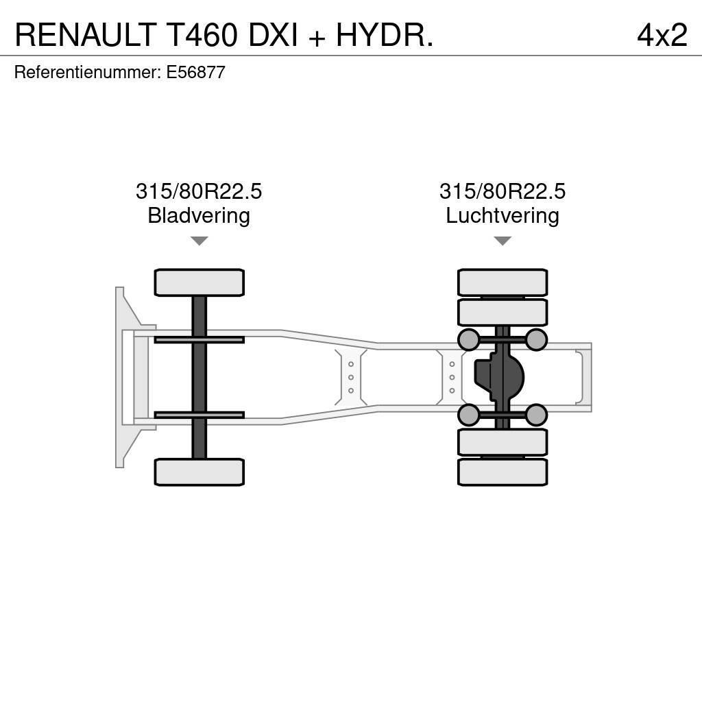 Renault T460 DXI + HYDR. Tahače