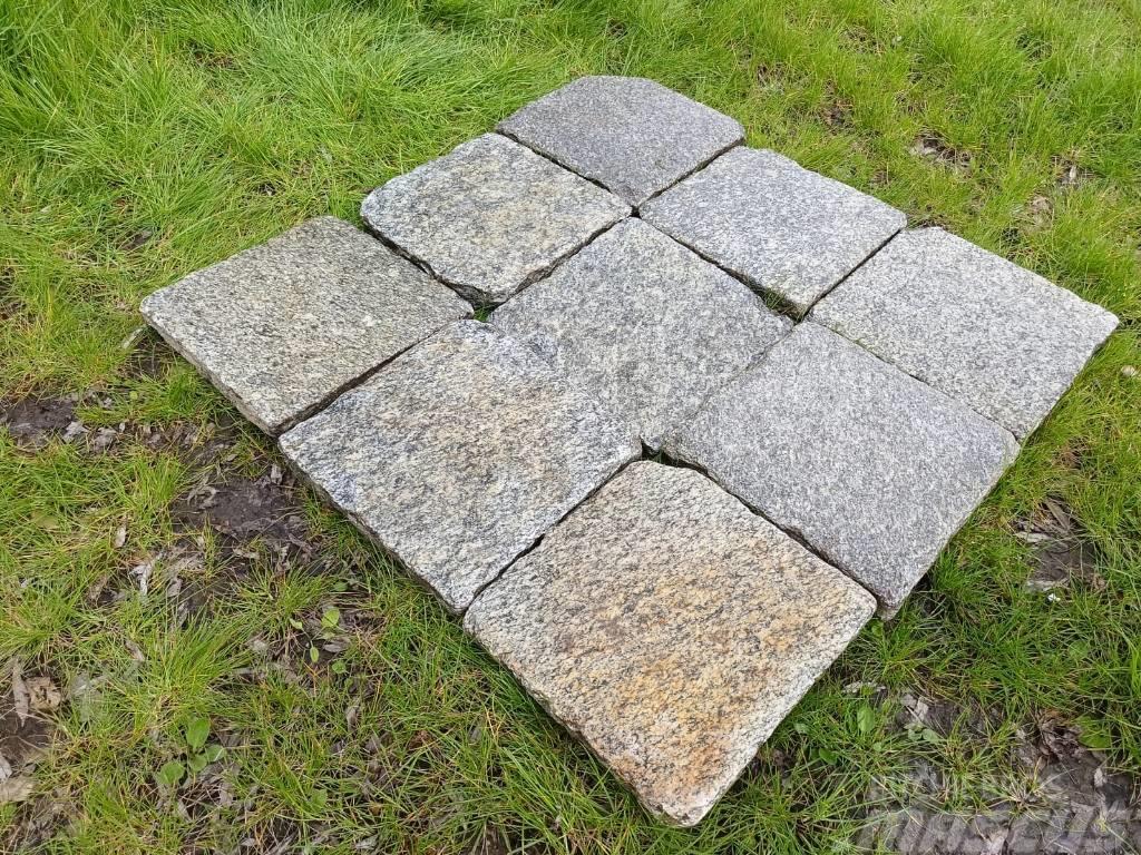  graniet natuursteen 40x40x7-8 cm 300m2 ruw/glad te Ostatní