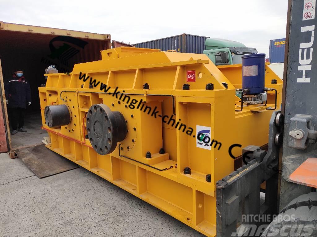 Kinglink KL-2PGS1500 Hydraulic Roller Crusher for Gold Ore Drtící zařízení