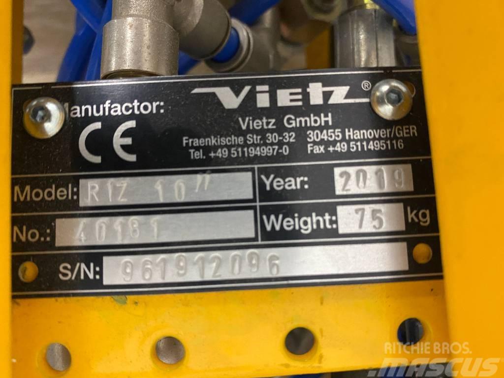 Vietz Vietz IPLUC/RIZ 10" Internal Clamp, Pneumatic Potrubní zařízení