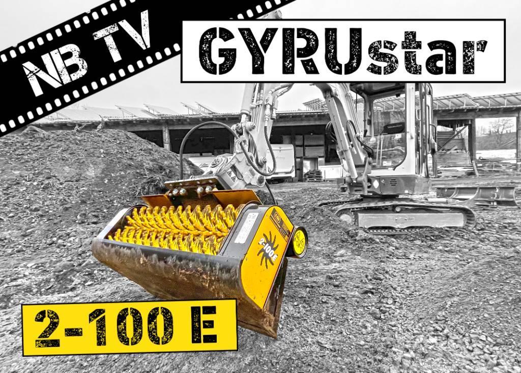 Gyru-Star 2-100E | Schaufelseparator für Minibagger Prosévací lopaty