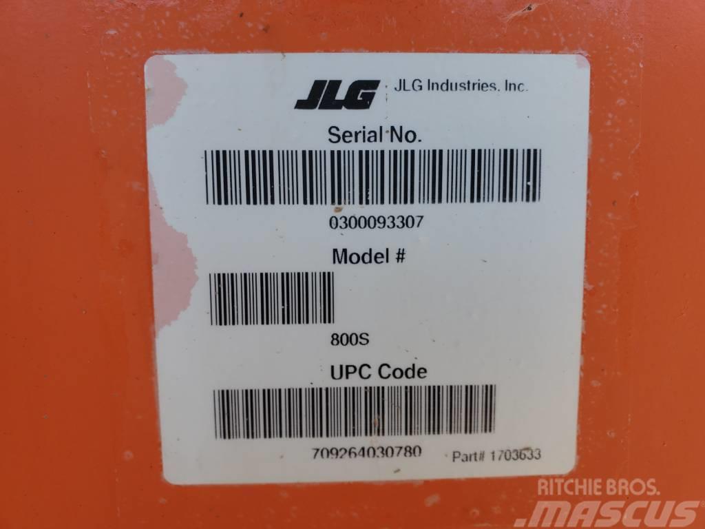JLG 800 S Terénní vysokozdvižné vozíky