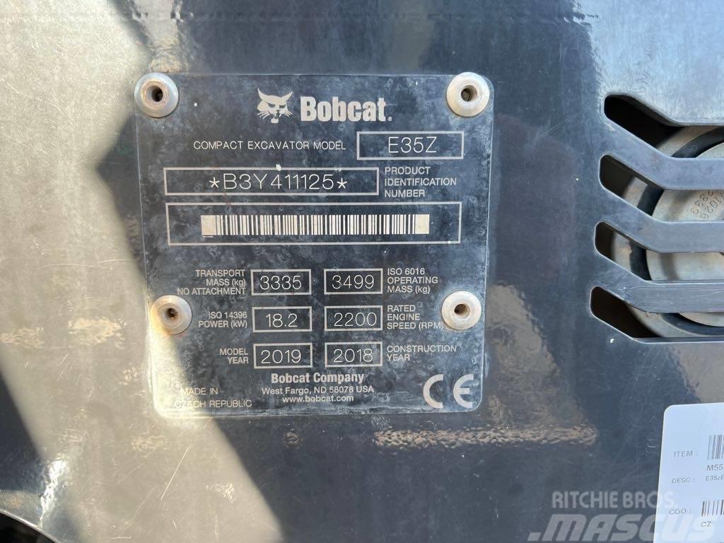 Bobcat E35Z Pásová rýpadla