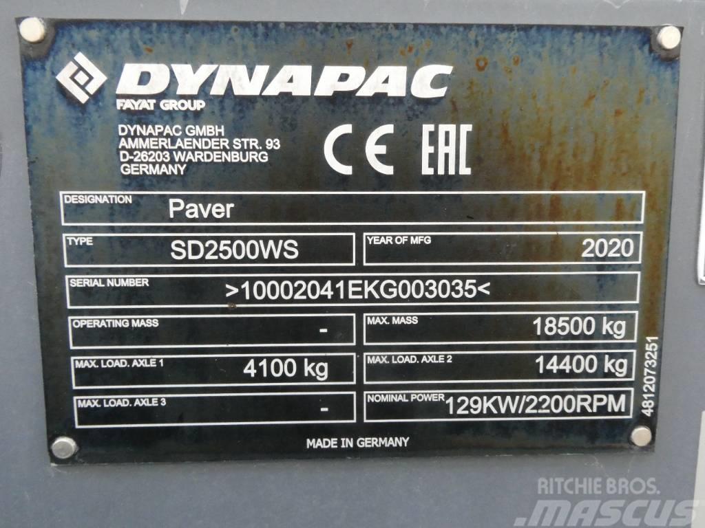 Dynapac SD 2500 WS Finišery