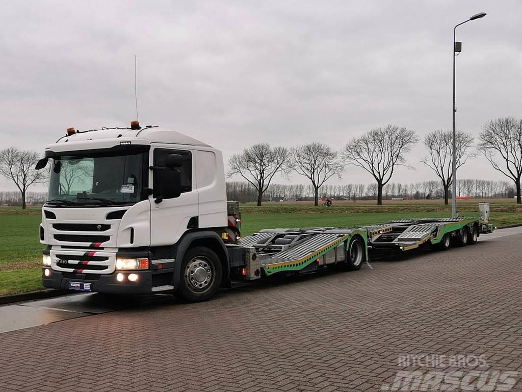 Scania P410 truck transporter Nákladní vozy na přepravu automobilů