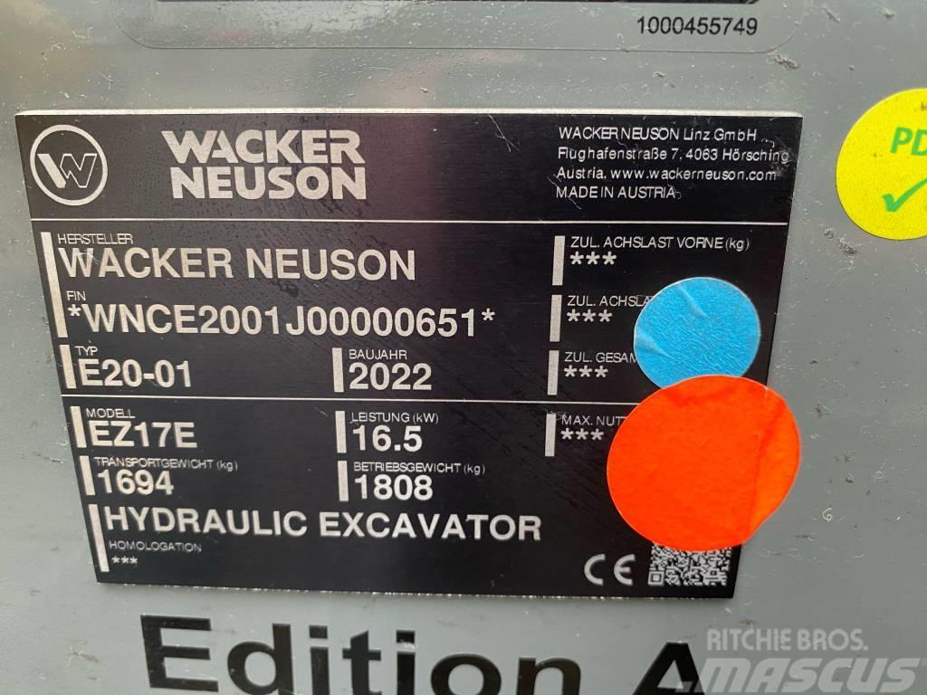 Wacker Neuson EZ17e Pásová rýpadla