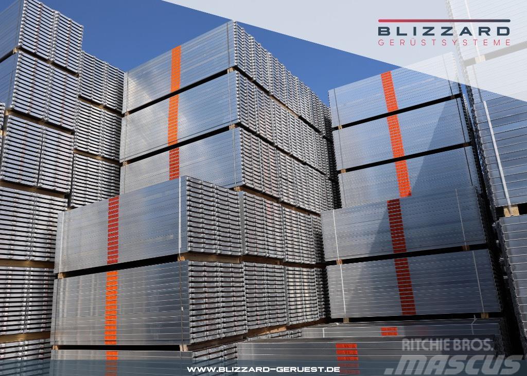 Blizzard Gerüstsysteme 108,96 m² Alu Gerüst mit Robustboden Lešenářské zařízení
